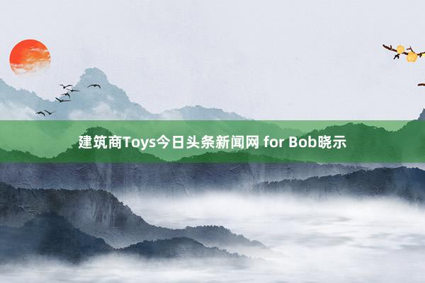 建筑商Toys今日头条新闻网 for Bob晓示